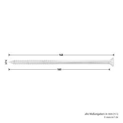 Hörmann Dübelpaket D101 Für Stahltüren, Brandschutztüren -Wohnaccessoires 479821 hoerrmann duebelpaket d101 10 x 160 senkkopfschraube torx porenbeton 8 stueck masse schraube
