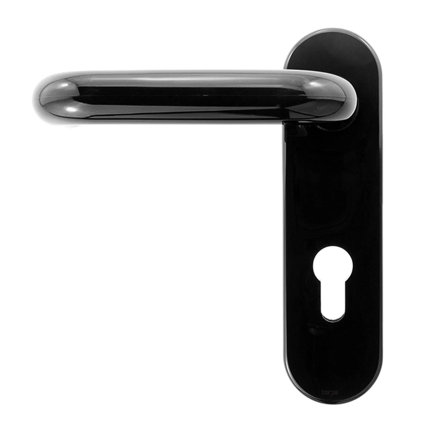 Hörmann FS Drückergarnitur D110 Kurzschild PZ, Schwarz 4 Hörmann FS Drückergarnitur D110 Kurzschild PZ, Schwarz – Bild 2