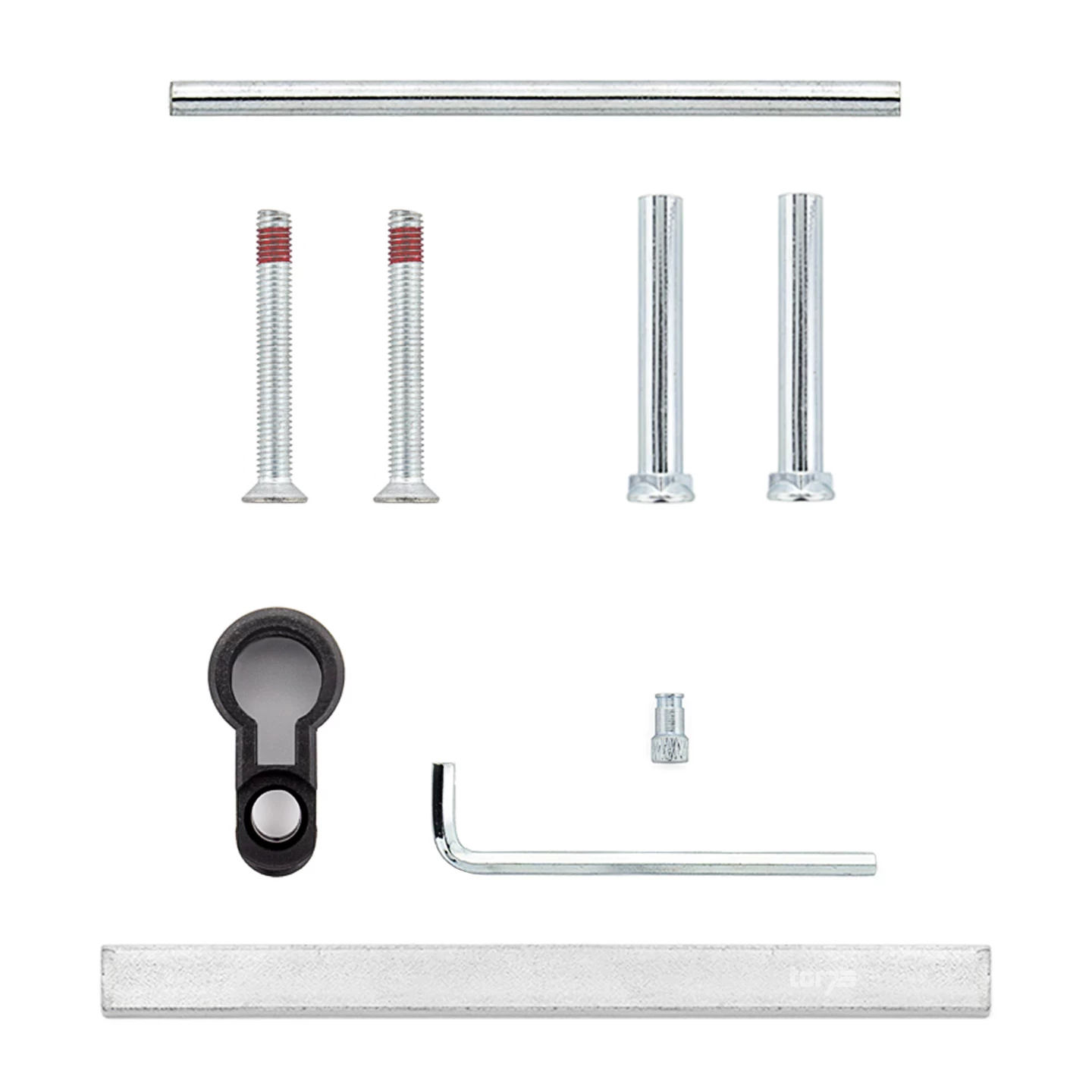 Hörmann FS Drückergarnitur D110 Kurzschild PZ, Schwarz 11 Hörmann FS Drückergarnitur D110 Kurzschild PZ, Schwarz – Bild 9
