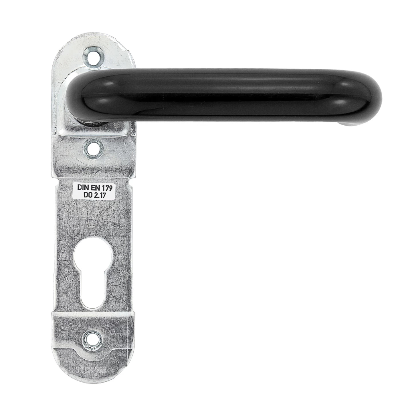 Hörmann FS Drückergarnitur D110 Kurzschild PZ, Schwarz 5 Hörmann FS Drückergarnitur D110 Kurzschild PZ, Schwarz – Bild 3