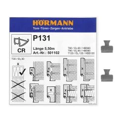 Hörmann Zargendichtung P131, 5500 Mm 13 Hörmann Zargendichtung P131, 5500 Mm -Wohnaccessoires 501102 hoermann zargendichtung p131 5500 mm zubehoer
