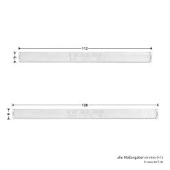 Hörmann FS Drückergarnitur D110 Rosette PZ, Alu -Wohnaccessoires 535346 hoermann fs drueckergarnitur d110 pz rosette alu f1 gleitlager masse stift