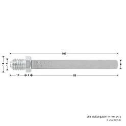 Hörmann FS Wechselgarnitur D210 Kurzschild PZ, Edelstahl -Wohnaccessoires 545723 hoermann fs wechselgarnitur d210 pz kurzschild edelstahl gleitlager stift masse