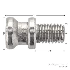 Hörmann Systemschraube Für Aluminumhaustüren 7 Hörmann Systemschraube Für Aluminumhaustüren -Wohnaccessoires 5999017 hoermann systemschraube fuer tc 80 tueren masse