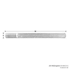 Hörmann Wechselgarnitur D110 Kurzschild PZ, ES1, Edelstahl -Wohnaccessoires 694269 hoermann wechselgarnitur d 110 es 1 mit kurzschild edelstahl stift masse