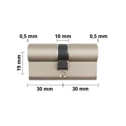 Schließzylinder 30/30 Mit Drei Schlüsseln Doppelzylinder NP -Wohnaccessoires 77004016 wuerth profildoppelzylinder seitliche bemassung5aa278ebaf203