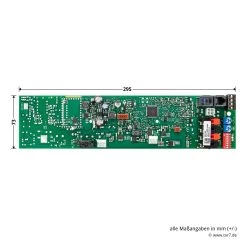 Hörmann Platine ProMatic Serie 4 -Wohnaccessoires 7700909 hoermann platine promatic serie4 bemassung