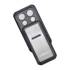 SOMMER Handsender Slider+, Schwarz, Edelstahl