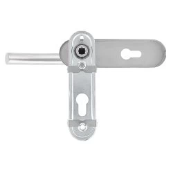 Steinau FS VDS Wechselgarnitur, Typ 510, Edelstahl Matt -Wohnaccessoires ste810111 steinau fs vds wechselgarnitur typ 510 edelstahl matt griff rueckansicht