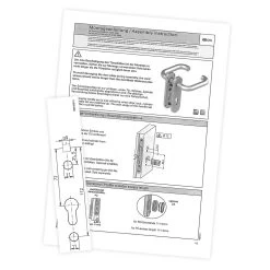 Steinau FS ES1-K Sicherheitsbeschlag, Typ D 510, Edelstahl Matt 16 Steinau FS ES1-K Sicherheitsbeschlag, Typ D 510, Edelstahl Matt -Wohnaccessoires ste810113 steinau fs es1 k sicherheitsbeschlag typ d 510 edelstahl matt montageanleitung