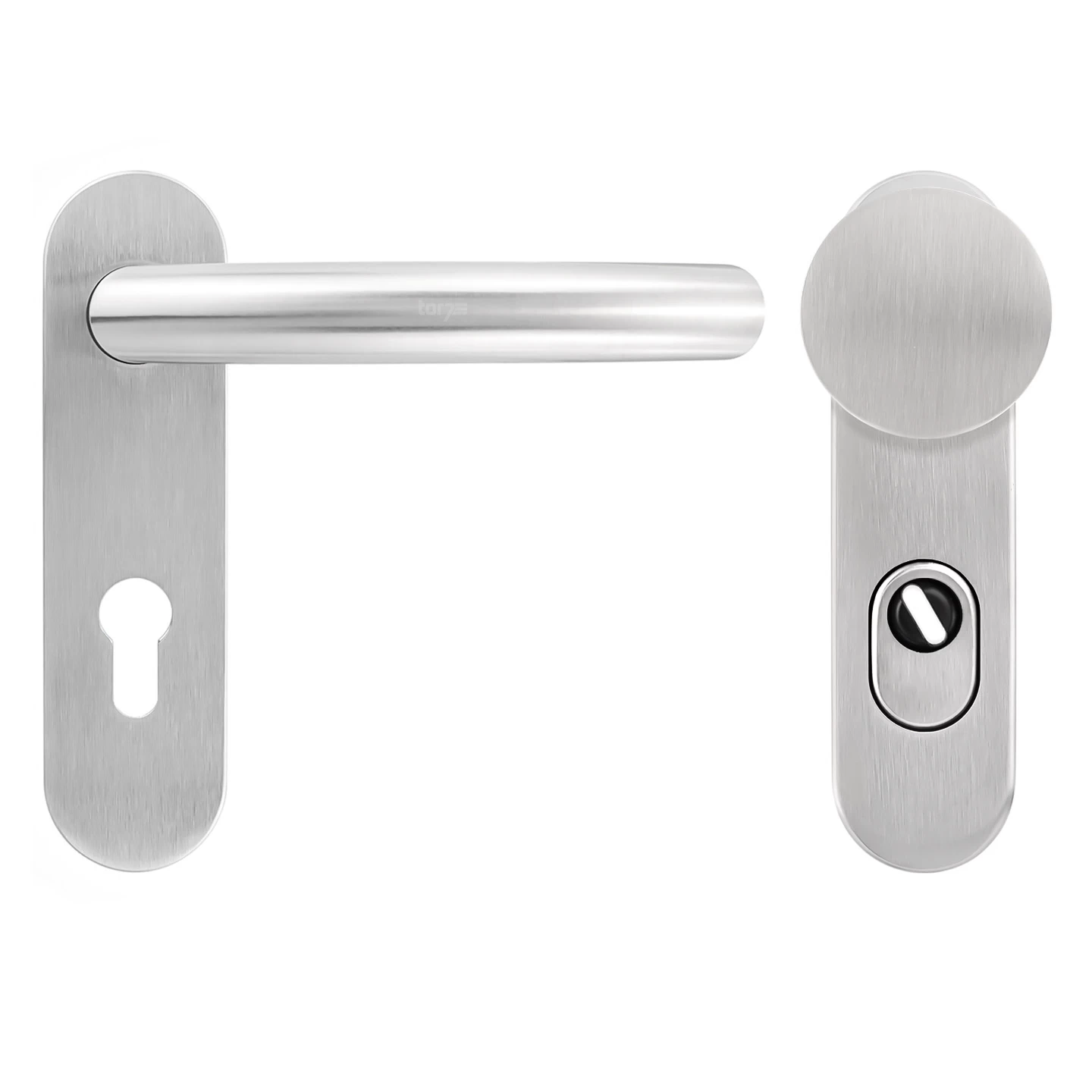 Steinau FS ES1-K Sicherheitsbeschlag, Typ D 510, Edelstahl Matt 3 Steinau FS ES1-K Sicherheitsbeschlag, Typ D 510, Edelstahl Matt