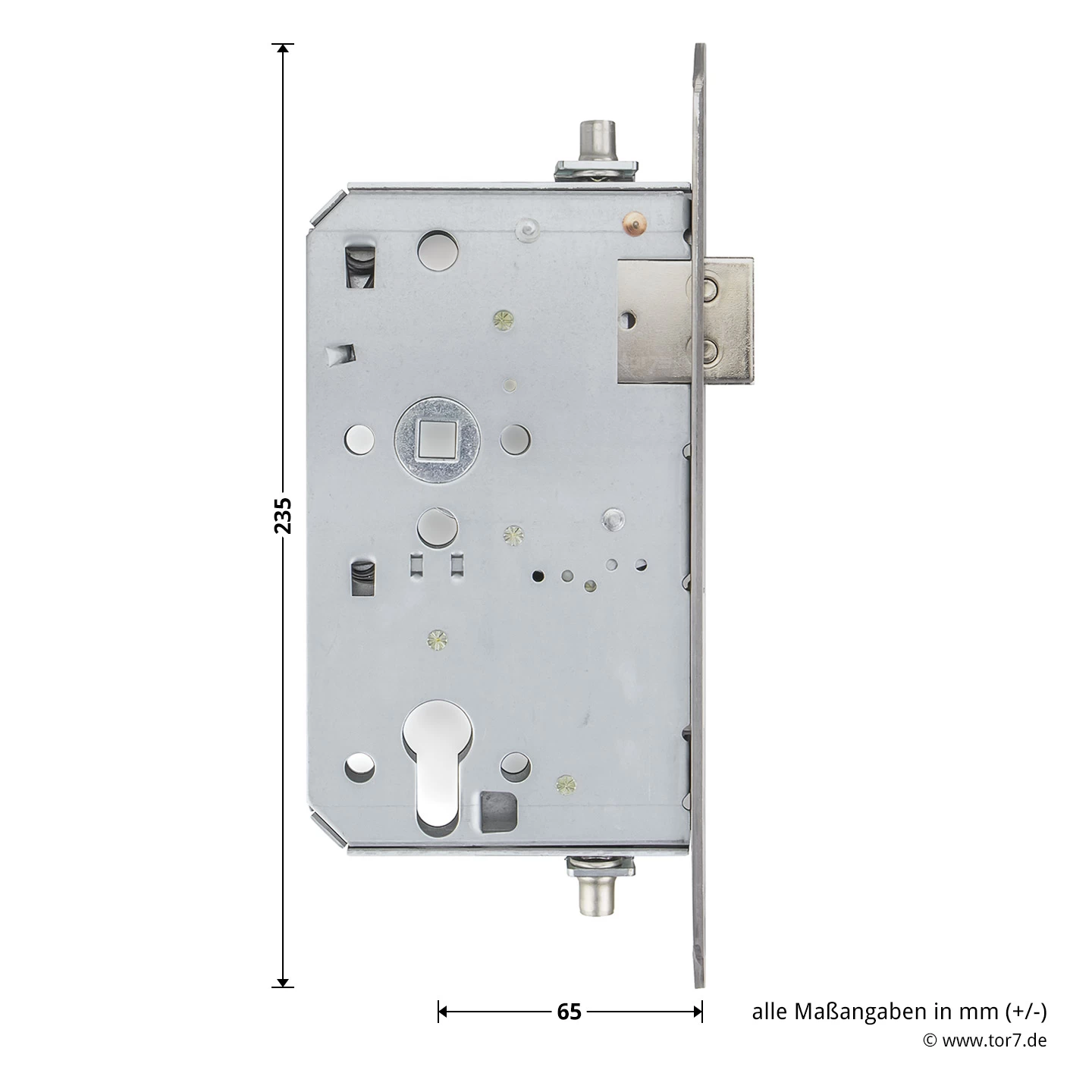 Teckentrup STA Einsteck-Panikschloss 1013 E, Stulp Edelstahl 6 Teckentrup STA Einsteck-Panikschloss 1013 E, Stulp Edelstahl – Bild 4